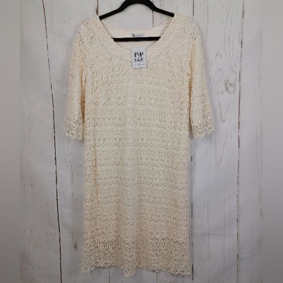 ‼️final must bundle‼️ NWT Maternity Pip & Vine by Rosie Pope Lace Shift Dress - Picture 2 of 9